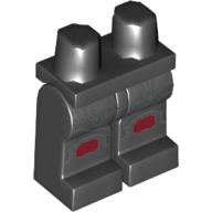 Lego nohy, černá (6006052)